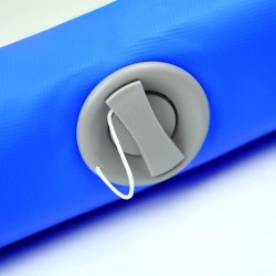 Nafukovacia gymnastická žinienka, 300 x 100 x 10 cm, modrá