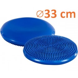Balančné vankúš na sedenie hnuteľný 33 cm modrý