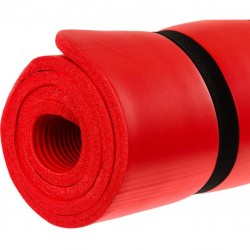 Podložka na jógu 190 x 60 x 1,5 cm, červená