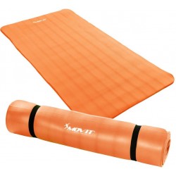 Podložka na jógu MOVIT 190 x 100 x 1,5 cm – oranžová