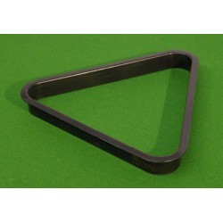 Trojuholník plastový čierny 57,2 mm