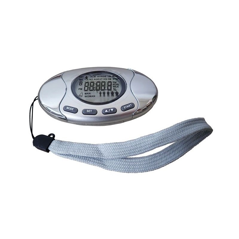 Multifunčkný krokomer - Pedometer s meraním telesného tuku
